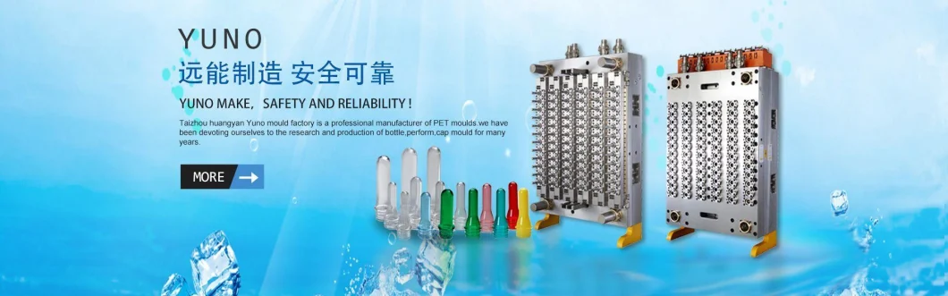 Valve Gate Hot Runner 16cavity Pet Jar Preform Mould