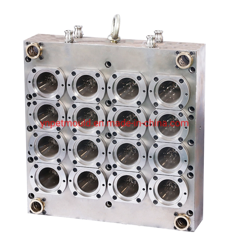 Valve Gate Hot Runner 16cavity Pet Jar Preform Mould