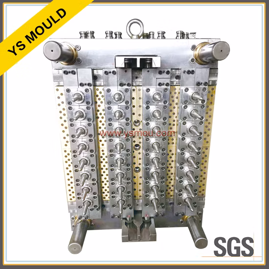 Stampo per ago con valvola per stampaggio ad iniezione di embrioni di olio PET a 8 cavità